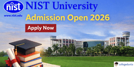 NIST University UG and PG Admission Open For 2026